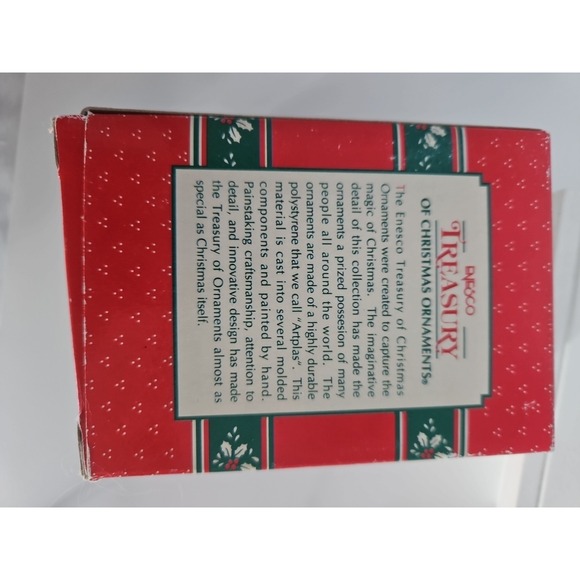 Garfield 1992 Enesco Christmas Ornament "Ring My Bell" Garfield Dated Series 4th - Picture 3 of 7